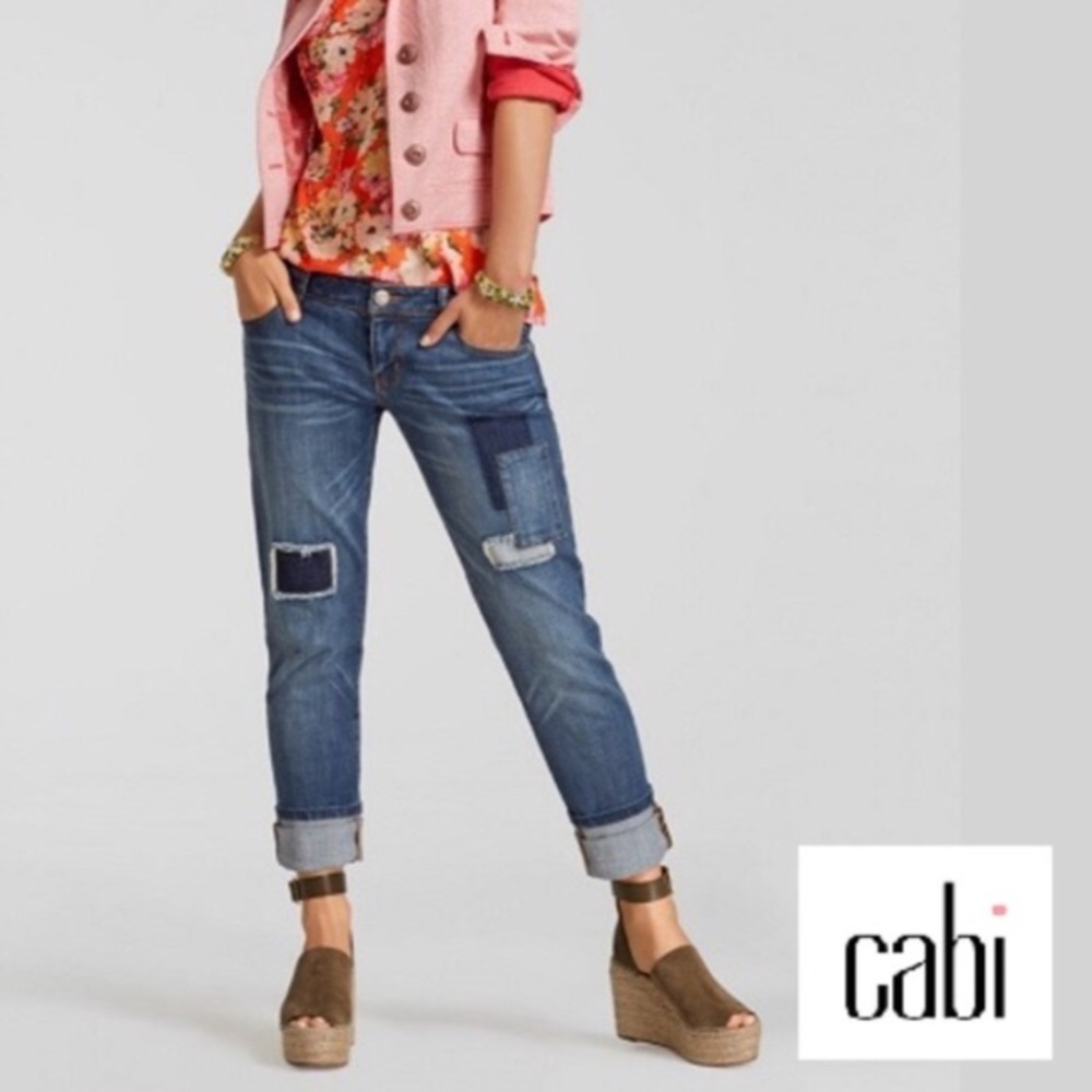 [CAbi] women's slim boyfriend jeans